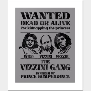 The Vizzini Gang Posters and Art